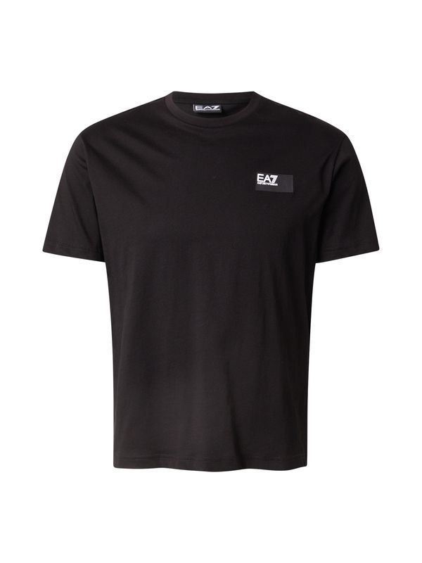 EA7 Emporio Armani EA7 Emporio Armani Majica  temno zelena / črna / bela