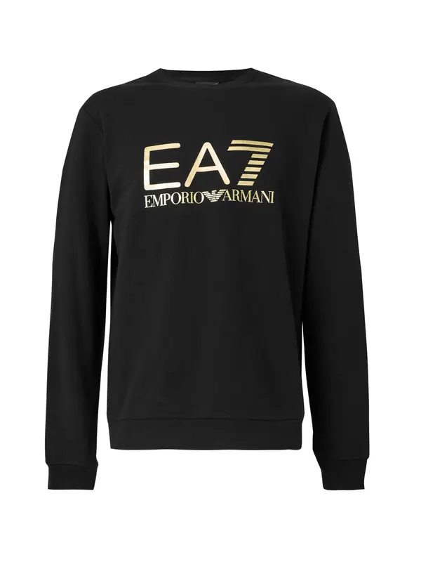 EA7 Emporio Armani EA7 Emporio Armani Majica  zlata / črna