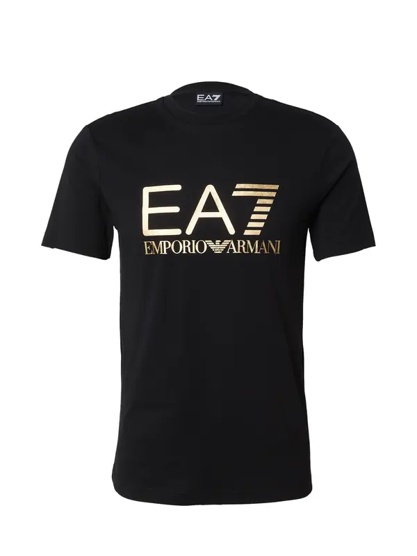 EA7 Emporio Armani EA7 Emporio Armani Majica  zlata / črna