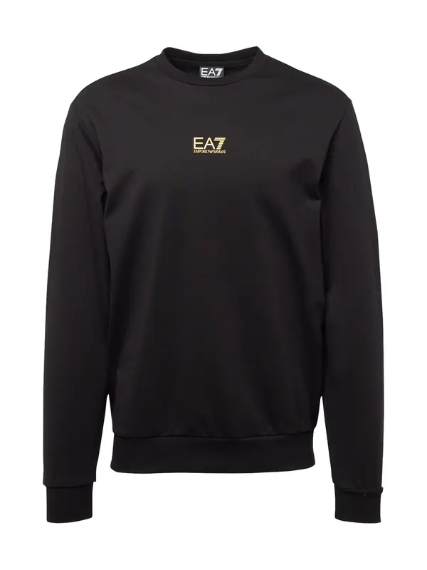 EA7 Emporio Armani EA7 Emporio Armani Majica  zlato-rumena / črna