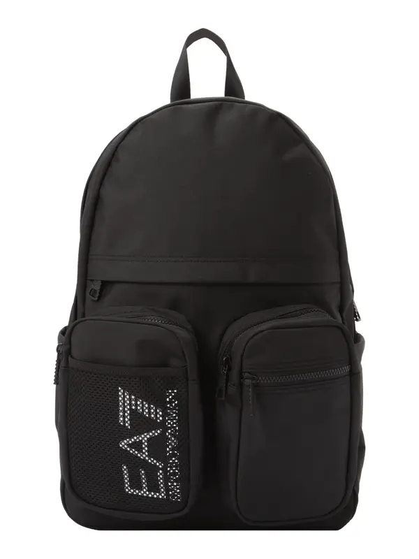 EA7 Emporio Armani EA7 Emporio Armani Nahrbtnik  črna / bela