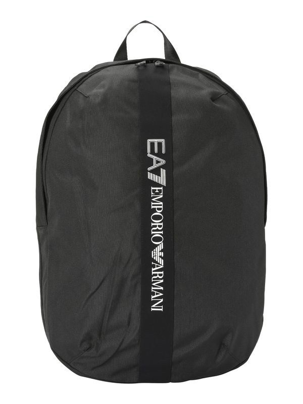 EA7 Emporio Armani EA7 Emporio Armani Nahrbtnik 'ZAINO'  črna / bela