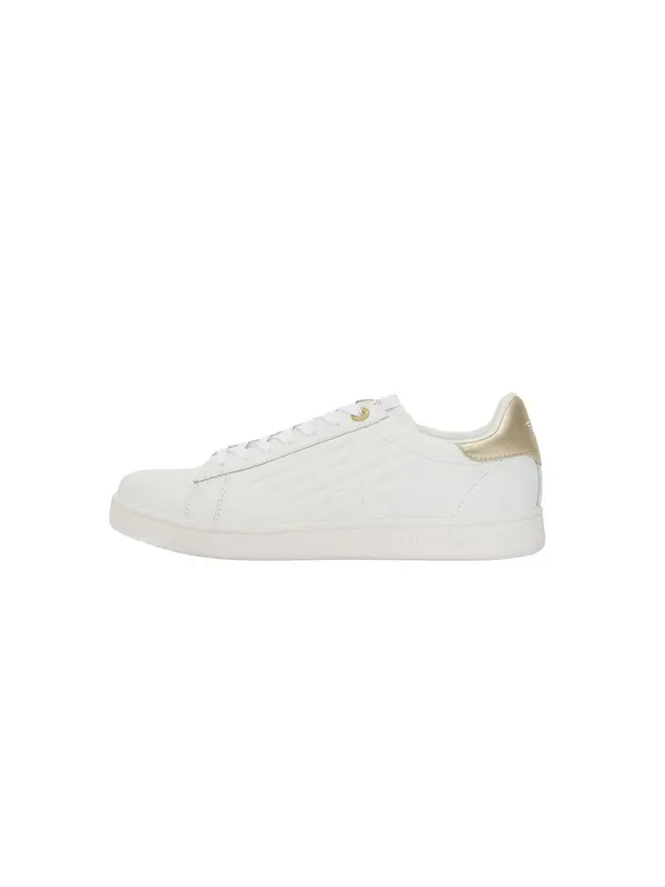 EA7 Emporio Armani EA7 Emporio Armani Nizke superge 'CLASSIC'  bela