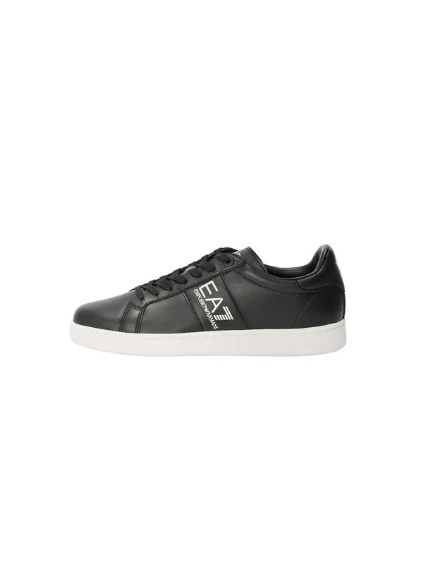 EA7 Emporio Armani EA7 Emporio Armani Nizke superge 'CLASSIC'  črna / bela