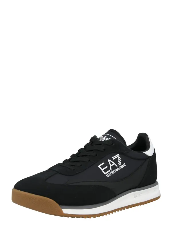 EA7 Emporio Armani EA7 Emporio Armani Nizke superge  črna / bela