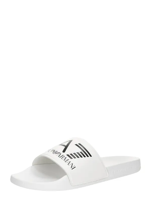 EA7 Emporio Armani EA7 Emporio Armani Nizki natikači  črna / bela