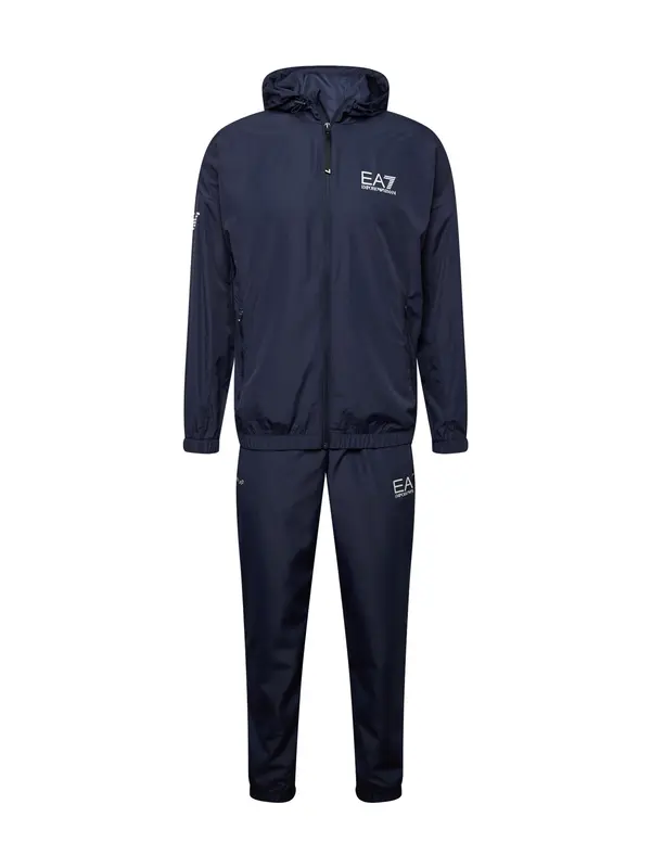 EA7 Emporio Armani EA7 Emporio Armani Obleka za doma  marine / bela