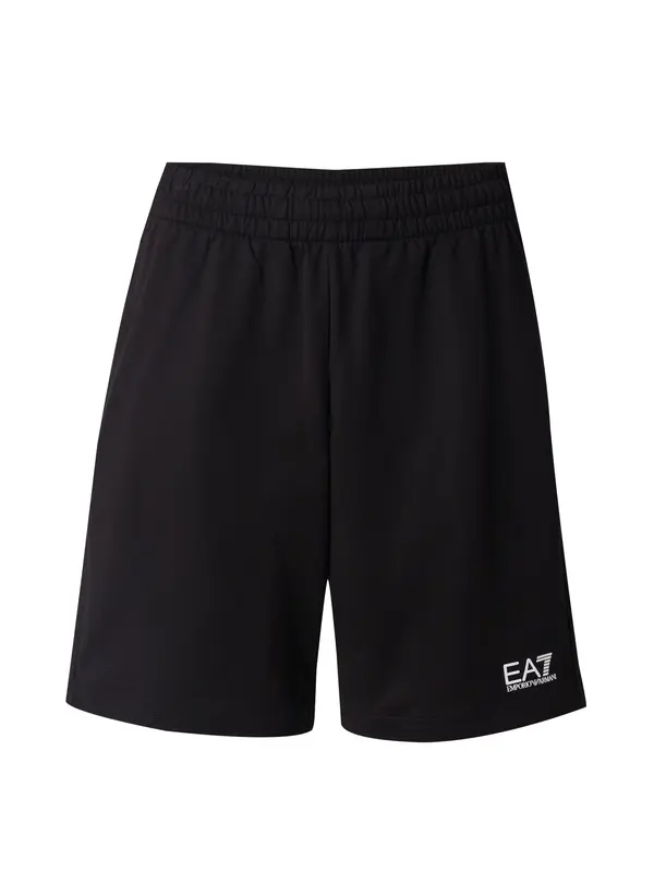 EA7 Emporio Armani EA7 Emporio Armani Športne hlače  črna / bela