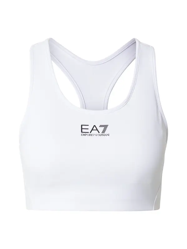 EA7 Emporio Armani EA7 Emporio Armani Športni nederček  črna / bela