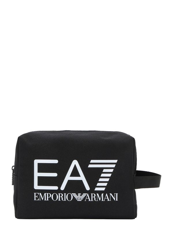 EA7 Emporio Armani EA7 Emporio Armani Toaletna torbica  črna / bela