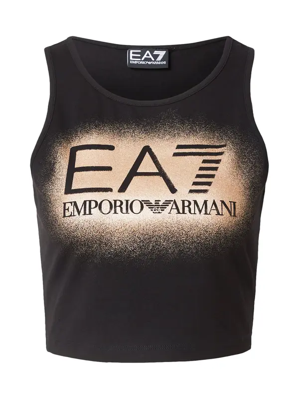 EA7 Emporio Armani EA7 Emporio Armani Top  gorčica / črna / bela
