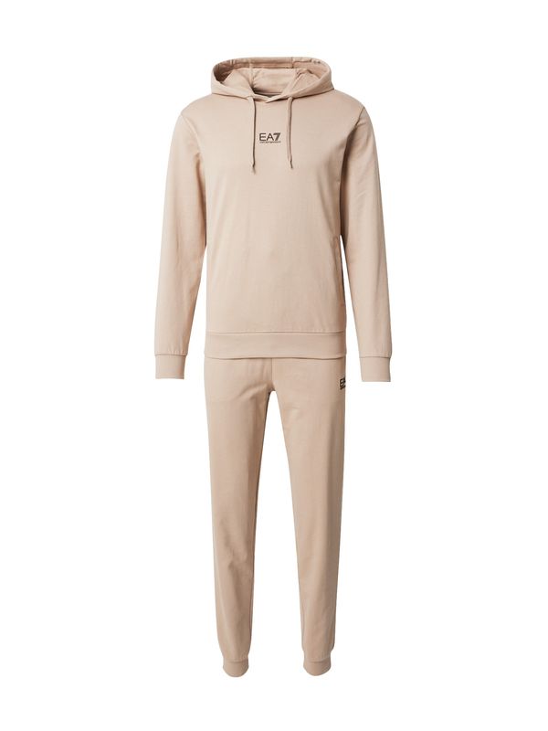 EA7 Emporio Armani EA7 Emporio Armani Trenirka za tek  bež / črna