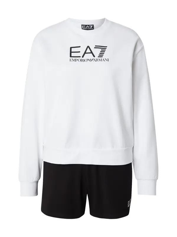 EA7 Emporio Armani EA7 Emporio Armani Trenirka za tek  črna / bela