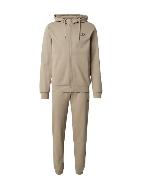 EA7 Emporio Armani EA7 Emporio Armani Trenirka za tek  svetlo rjava / črna