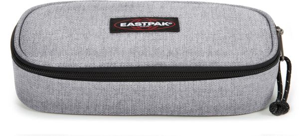 EASTPAK EASTPAK Etui 'Oval Single'  siva / krvavo rdeča / črna / bela