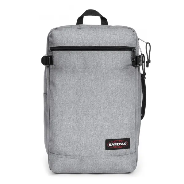 EASTPAK EASTPAK Nahrbtnik 'Transit'r'  svetlo siva / črna / bela