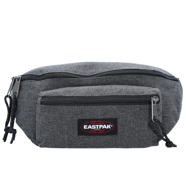 EASTPAK EASTPAK Torbica za okrog pasu 'Doggy'  bazaltno siva / temno siva / rdeča / bela