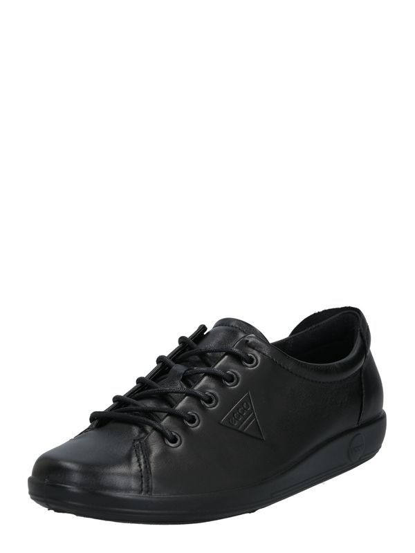 ECCO ECCO Športni čevlji z vezalkami 'Soft 2.0'  črna