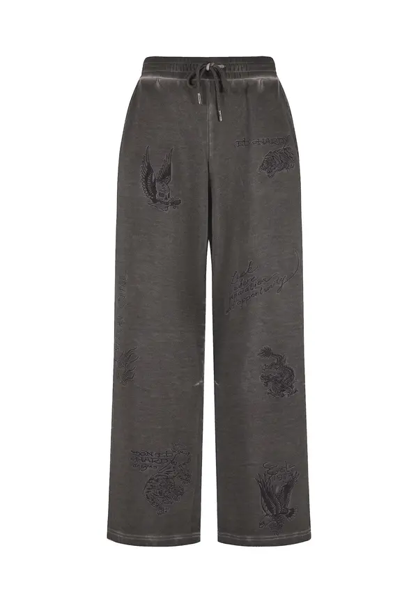Ed Hardy Ed Hardy Hlače  antracit / grafit