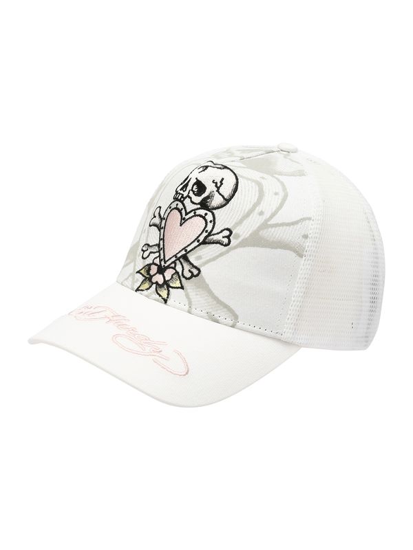 Ed Hardy Ed Hardy Kapa 'DEATH BEFORE'  barva blata / roza / črna / bela