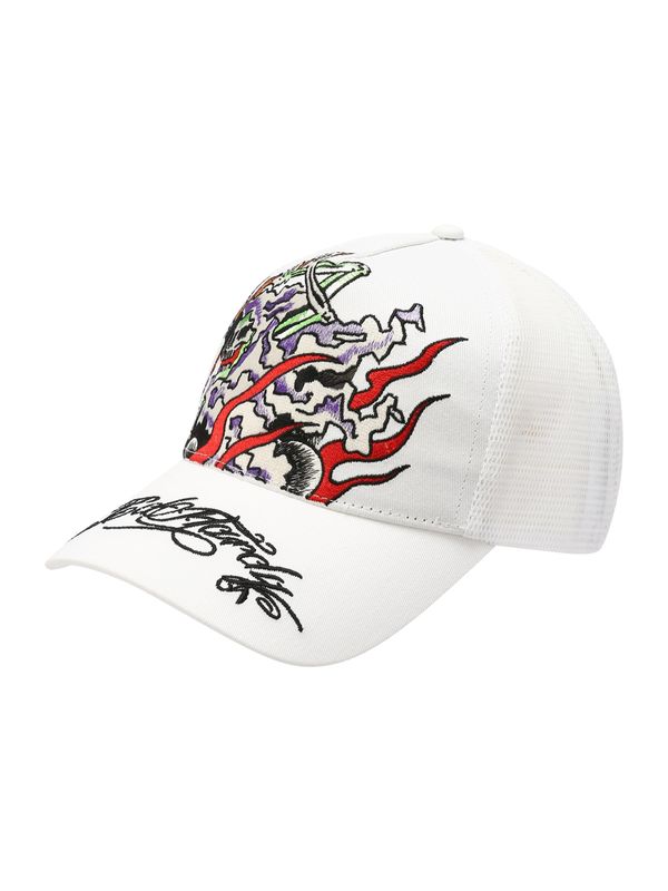 Ed Hardy Ed Hardy Kapa 'HELL SWINGER'  travnato zelena / lila / črna / bela