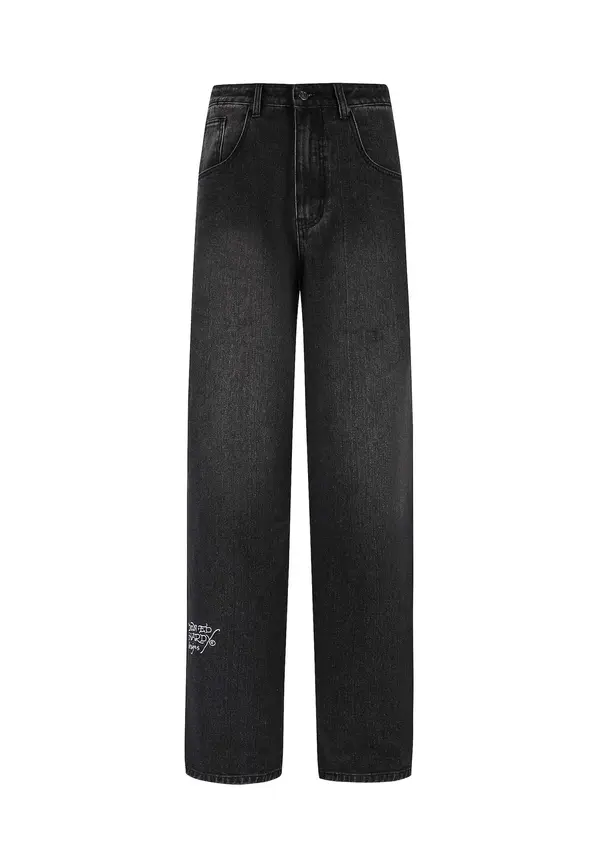 Ed Hardy Ed Hardy Kavbojke 'NYC Skull'  sivka / rdeča / črn denim / bela
