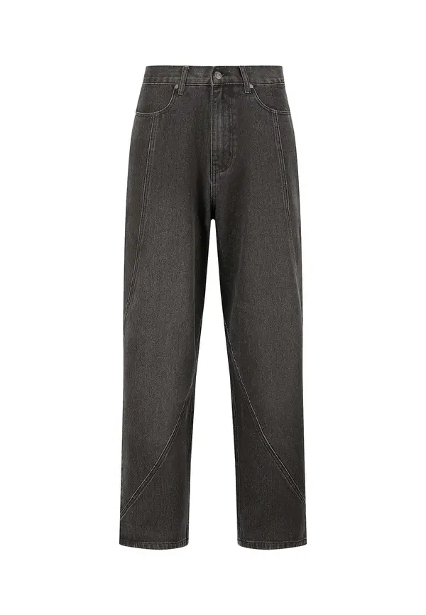 Ed Hardy Ed Hardy Kavbojke  siva / črn denim / bela