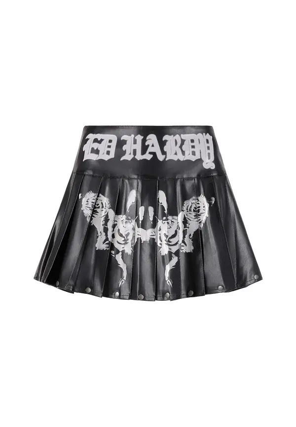 Ed Hardy Ed Hardy Krilo 'Ghost Rose'  črna / off-bela