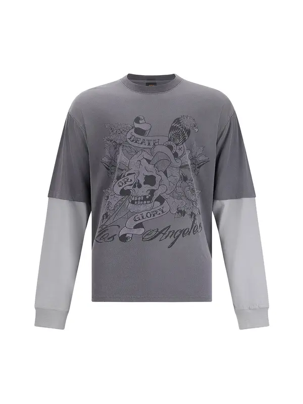 Ed Hardy Ed Hardy Majica  golobje modra