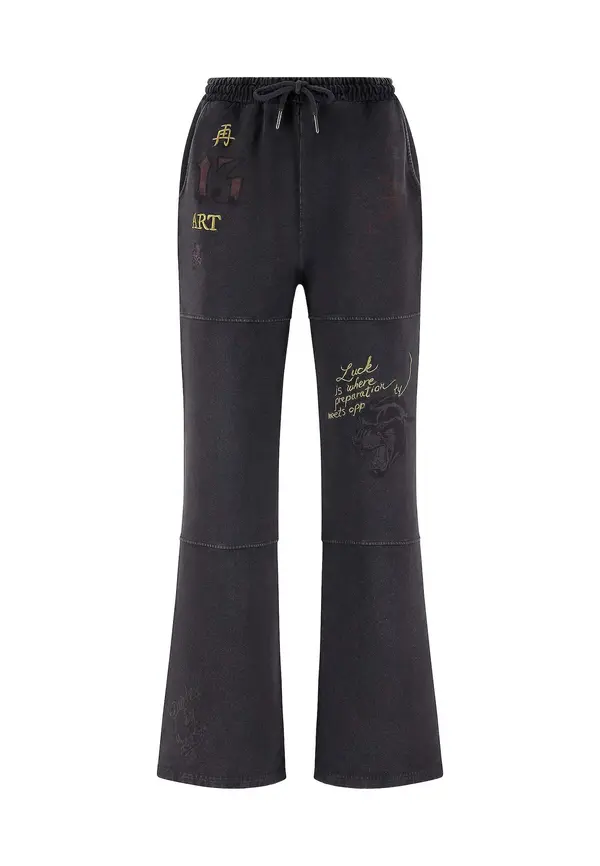 Ed Hardy Ed Hardy Športne hlače  črna