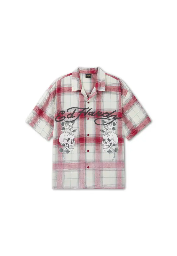 Ed Hardy Ed Hardy Srajca  rdeča / črna / bela