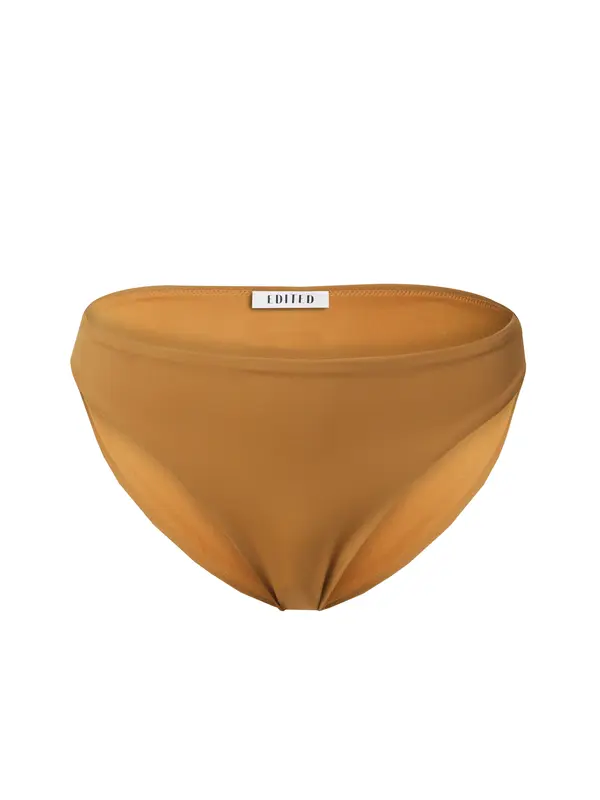 EDITED EDITED Bikini hlačke 'Ike'  rjava / brokat
