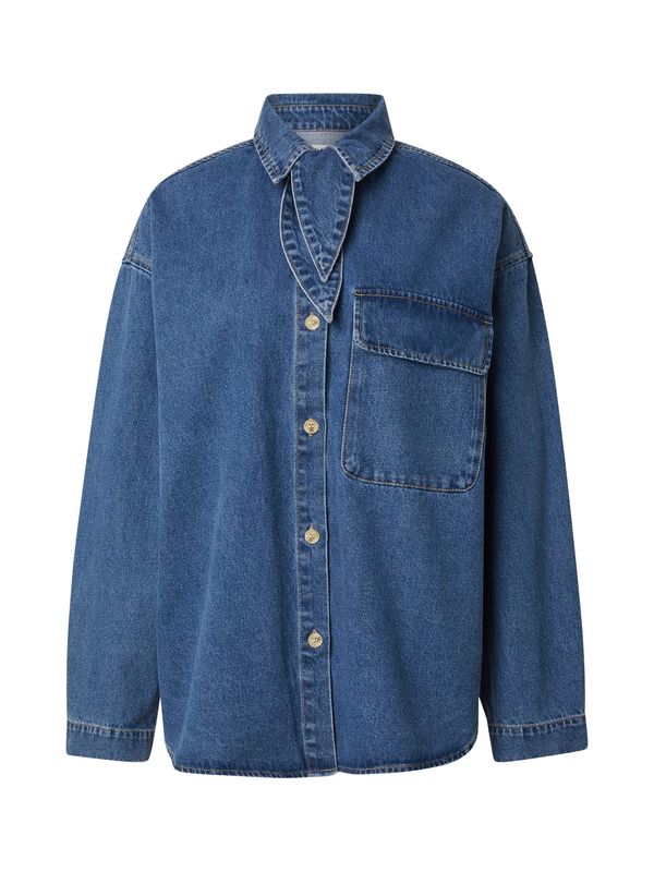 EDITED EDITED Bluza 'Anisha'  modra / moder denim