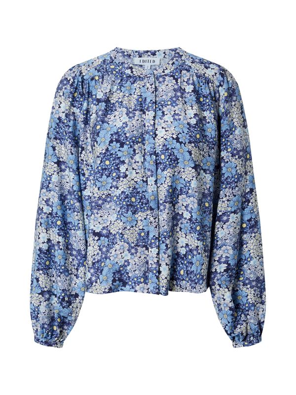 EDITED EDITED Bluza 'Jamira'  svetlo modra / temno modra / svetlo rumena / naravno bela