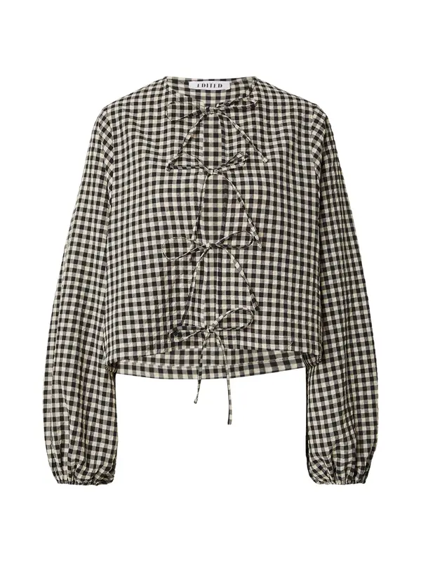 EDITED EDITED Bluza 'Lisanne'  črna / bela