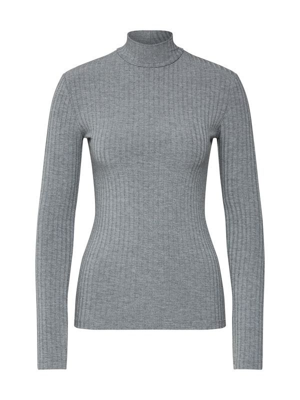 EDITED EDITED Majica 'Manon'  siva / pegasto siva