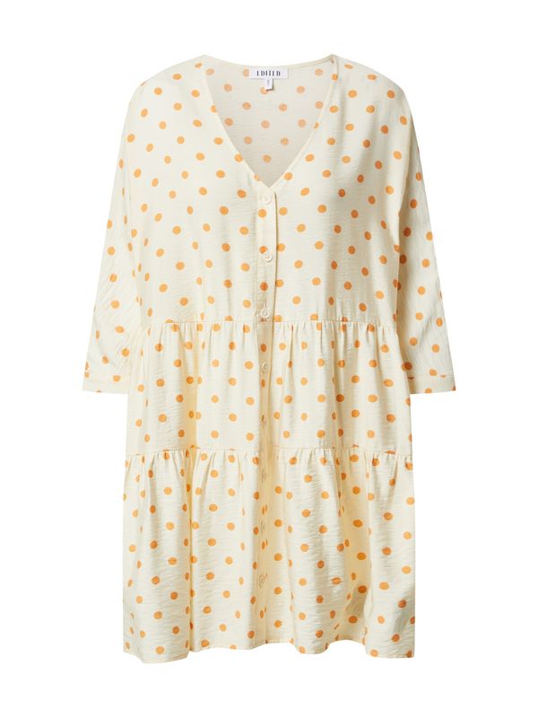 EDITED EDITED Obleka 'Marisa'  kremna / oranžno rdeča