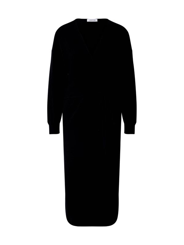 EDITED EDITED Pletena obleka 'Lena'  črna