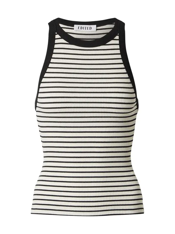 EDITED EDITED Top 'Orelia'  črna / bela
