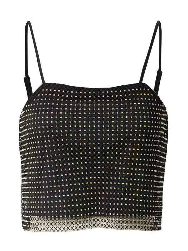 EDITED EDITED Top 'Viviana'  črna / transparentna