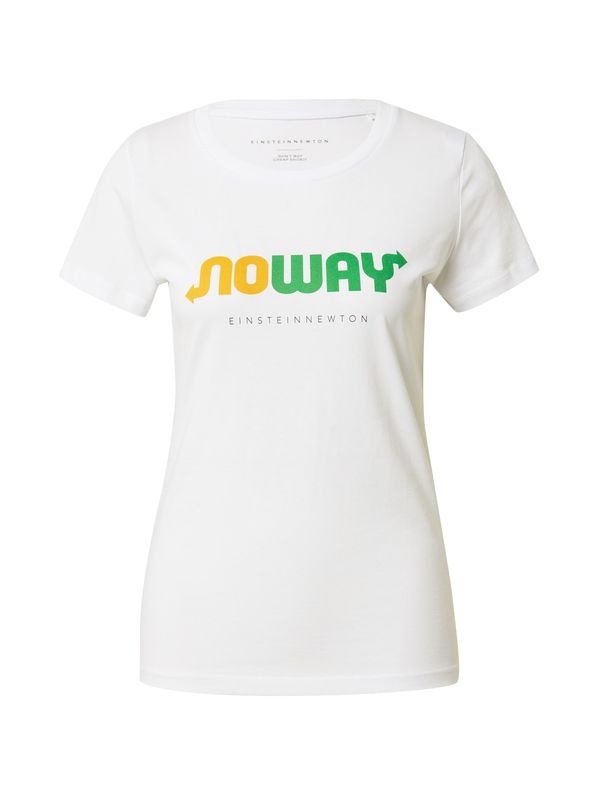 EINSTEIN & NEWTON EINSTEIN & NEWTON Majica 'No Way'  rumena / zelena / bela