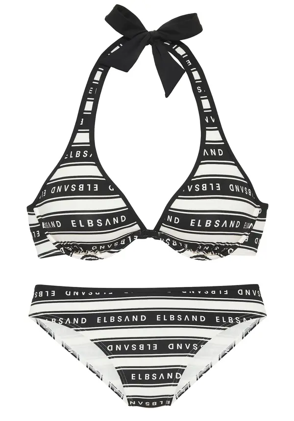 Elbsand Elbsand Bikini  črna / bela