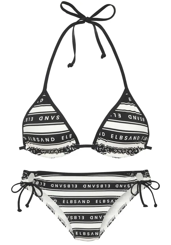 Elbsand Elbsand Bikini  črna / off-bela