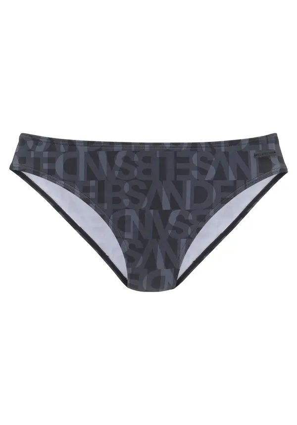 Elbsand Elbsand Bikini hlačke  siva / črna