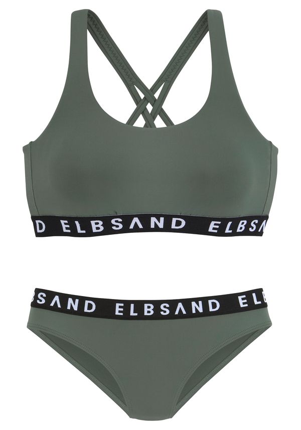 Elbsand Elbsand Bikini  kaki / črna / bela