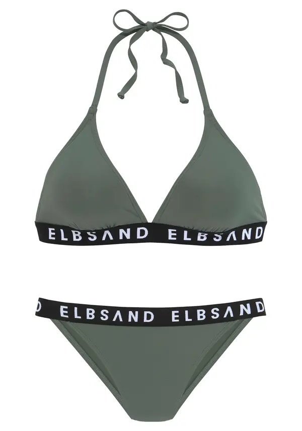 Elbsand Elbsand Bikini  kaki / črna / bela