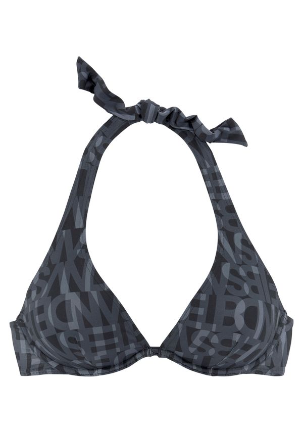 Elbsand Elbsand Bikini zgornji del  siva / pegasto črna
