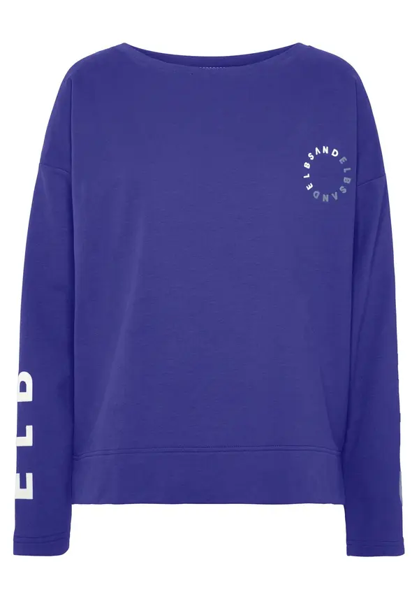 Elbsand Elbsand Majica  indigo / bela