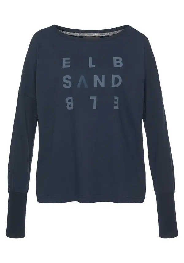 Elbsand Elbsand Majica  marine / golobje modra
