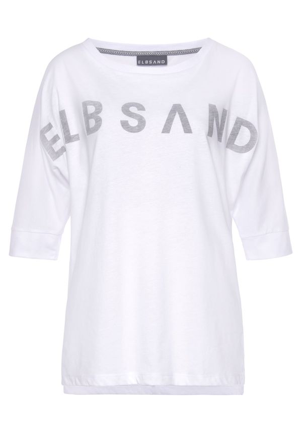 Elbsand Elbsand Majica  pegasto siva / bela